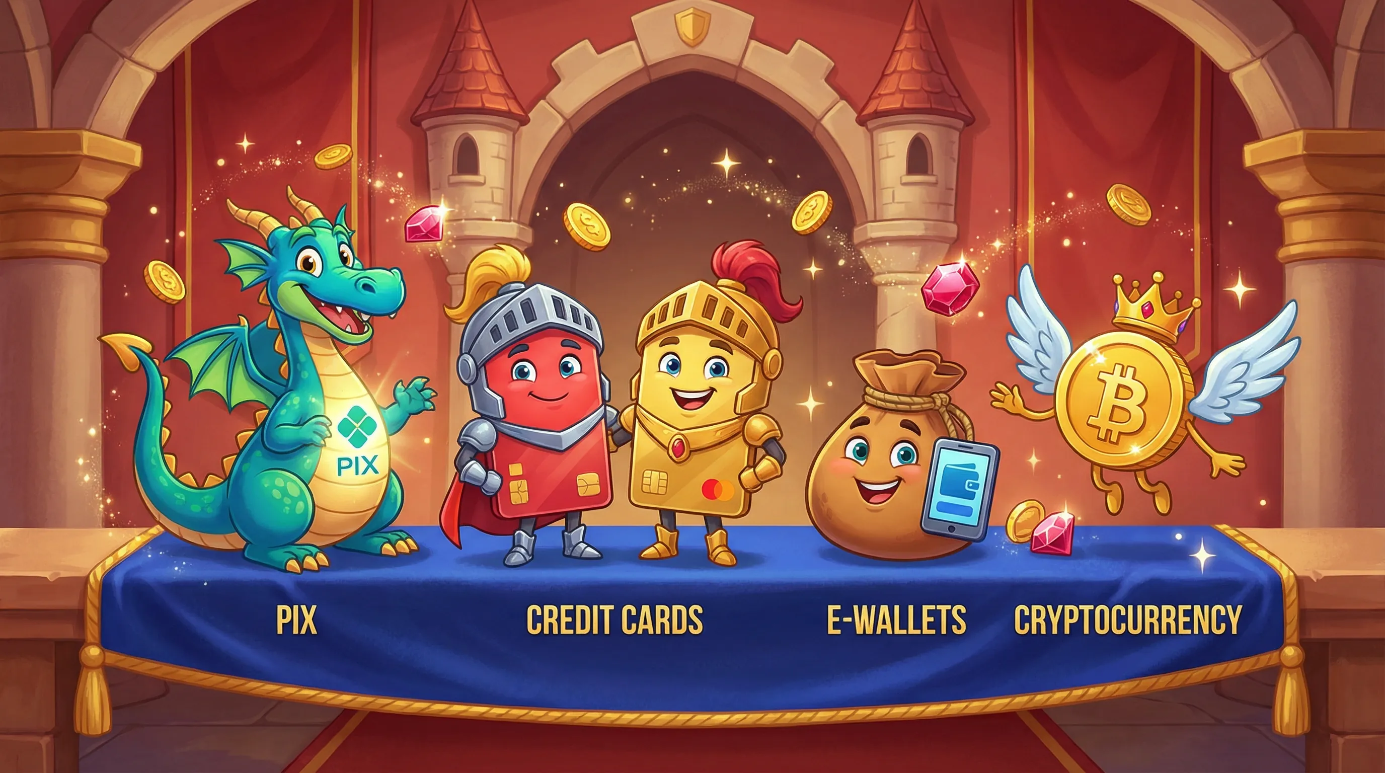 Métodos de Pagamento MGMBet